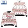 Coors Light Beer Christmas Gray 3D Sweater
