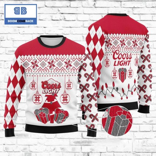 Coors Light Beer Gift Christmas 3D Sweater