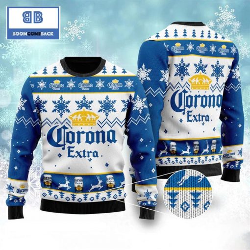 Corona Extra Beer Christmas 3D Sweater