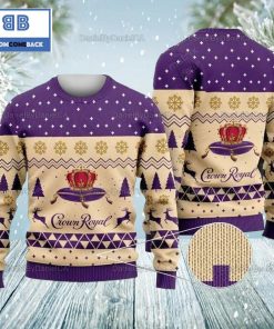 crown royal whisky christmas beige 3d sweater 3 FmXPB