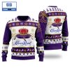 Crown Royal Whisky Christmas White 3D Sweater