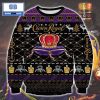 Crown Royal Whisky Christmas White And Purple 3D Sweater