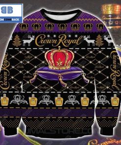 crown royal whisky wine christmas 3d sweater 3 QWyxZ