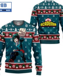 deku my hero academia anime ugly christmas sweater 2 vgwFS