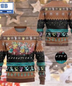 evolutions pokemon anime custom imitation knitted ugly christmas sweater 3 pGqP8