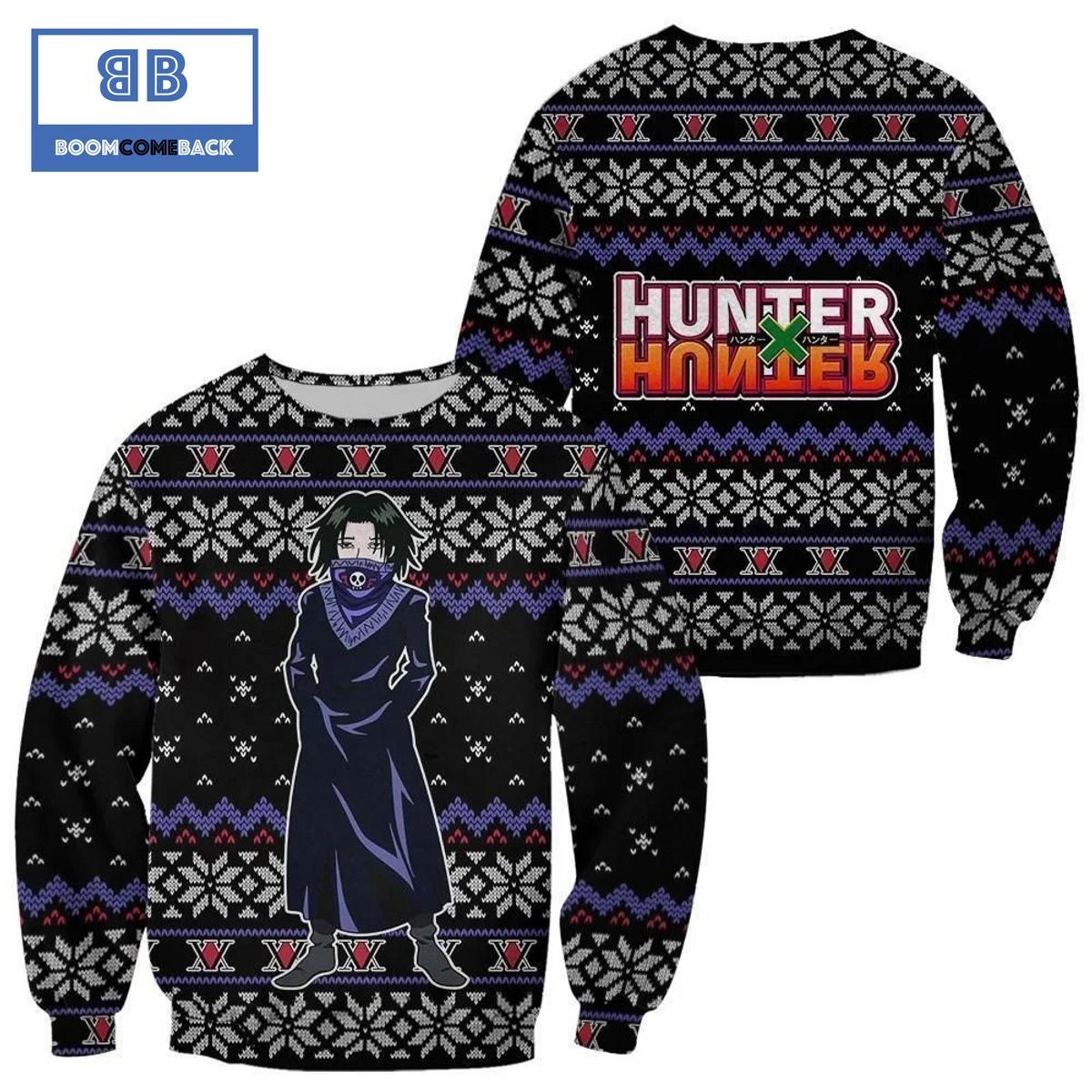 Feitan Hunter x Hunter Anime Ugly Christmas Sweater
