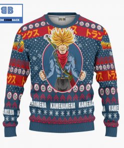future trunks super saiyan dragon ball anime christmas custom knitted 3d sweater 3 oJDAY
