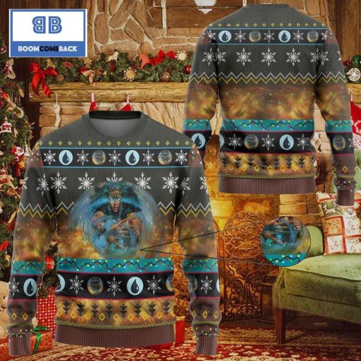 Game Mtg Force Of Will Custom Imitation Knitted Christmas 3d Sweater