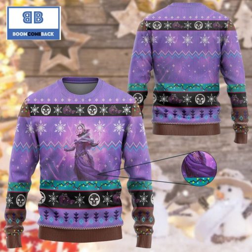 Game Mtg Liliana The Last Hope Custom Imitation Knitted 3d Christmas Sweater