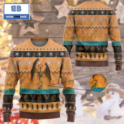 Game Mtg Nicol Bolas Custom Imitation Knitted Christmas 3d Sweater