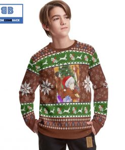 gintama anime christmas custom knitted 3d sweater 2 ZTHMw