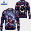 Giyu Tomioka Kimetsu No Yaiba Anime Ugly Christmas Purple Sweater