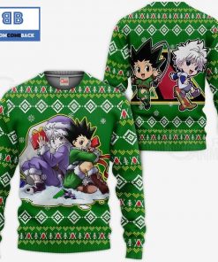gon and killua hunter x hunter anime ugly christmas sweater 2 bulfc