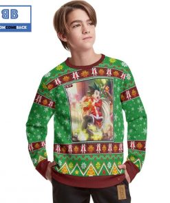 gon freecss hunter x hunter anime christmas custom knitted 3d sweater 2 eAaPq
