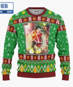 gon freecss hunter x hunter anime christmas custom knitted 3d sweater 3 OjXPd