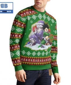 gon killua hunter x hunter anime christmas custom knitted 3d sweater 3 ddJVn