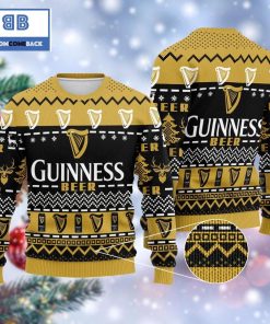 guinness beer christmas pattern 3d sweater 4 D5rPn