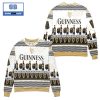 Guinness Logo Beer Christmas 3D Sweater