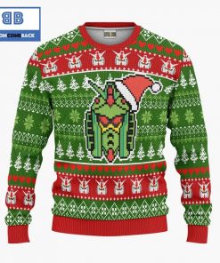 gundam pixel anime christmas custom knitted 3d sweater 4 hIYlm