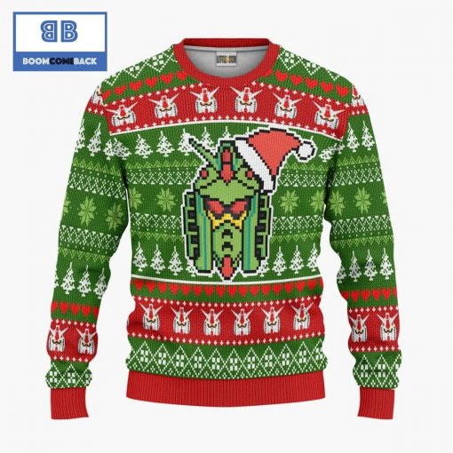 Gundam Pixel Anime Christmas Custom Knitted 3D Sweater