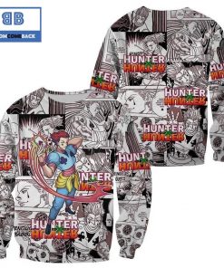 hisoka hunter x hunter anime christmas 3d sweater 2 ACKAm