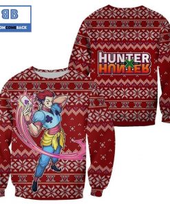 hisoka hunter x hunter anime ugly christmas sweater 2 BSdBa