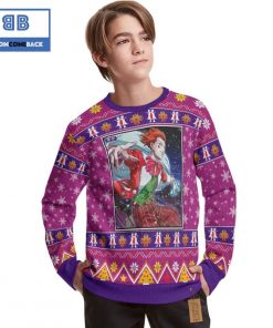 hisoka morow hunter x hunter anime christmas custom knitted 3d sweater 2 w2kG6