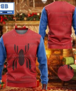 Homemade Spider Man Custom Imitation Knitted Christmas 3d Sweater
