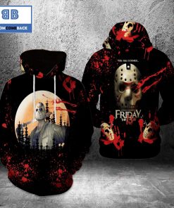 jason voorhees friday the 13th you are doomed halloween 3d hoodie 2 J9K1C
