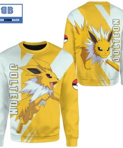jolteon pokemon anime 3d sweatshirt 2 H6oxr