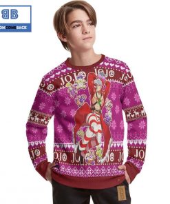 jonathan joestar jojo bizarre adventure anime christmas custom knitted 3d sweater 2 fUeIJ