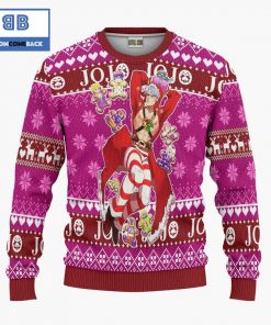 jonathan joestar jojo bizarre adventure anime christmas custom knitted 3d sweater 4 tfW7T