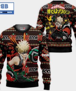 katsuki my hero academia anime ugly christmas sweater 2 W91zN