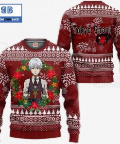 ken kaneki tokyo ghoul anime christmas ugly sweater 3 CpB1W