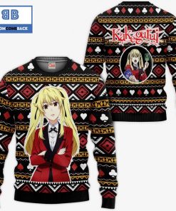 mary saotome kakegurui anime ugly christmas sweater 2 ffmwE