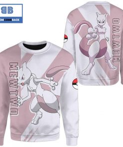mewtwo pokemon anime christmas 3d sweatshirt 3 X2qIl