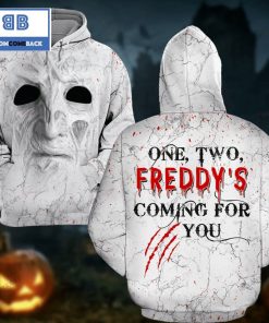 michael myers one two freddys coming for you hoodie halloween 3d hoodie 2 1h6gf