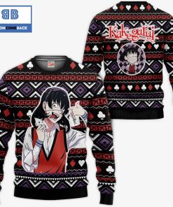 midari ikishima kakegurui anime ugly christmas sweater 3 QGdEL