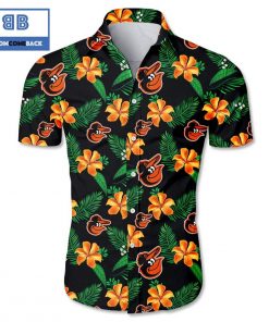 mlb baltimore orioles tropical flower hawaiian shirt 3 htJXj