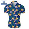 MLB Oakland Athletics Tropical Flower Hawaiian Shirt