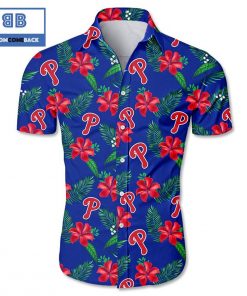 mlb philadelphia phillies tropical flower hawaiian shirt 3 W8i6B