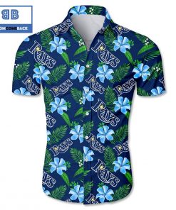 mlb tampa bay rays tropical flower hawaiian shirt 2 tUaqr