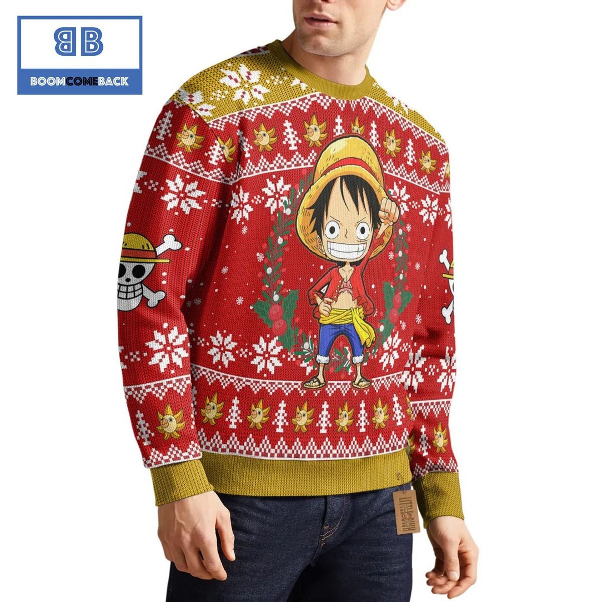 Anime Ugly Christmas Sweaters - Unique Handmade Custom Designs - Anime Ape