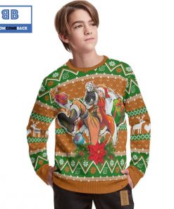 naruto santa claus naruto anime christmas custom knitted 3d sweater 2 x0J2c