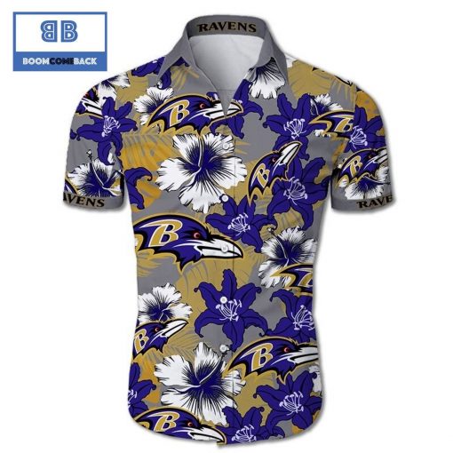 NBA Baltimore Ravens Hawaiian Shirt