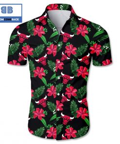 nba chicago bulls tropical flower hawaiian shirt 2 TWRGB
