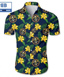 nba denver nuggets tropical flower hawaiian shirt 2 vLYms