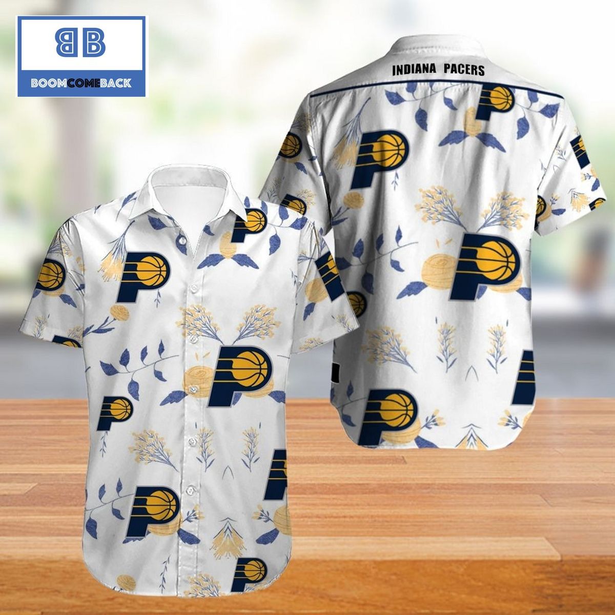 NBA Indiana Pacers Hawaiian Shirt