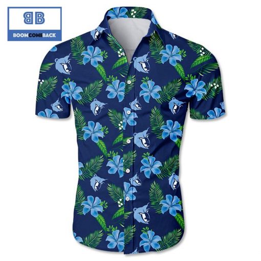 NBA Memphis Grizzlies Tropical Flower Hawaiian Shirt