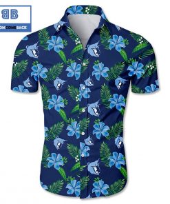 nba memphis grizzlies tropical flower hawaiian shirt 3 ZIsVm
